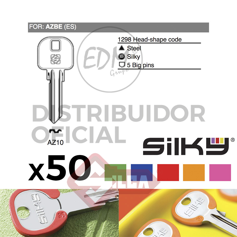 SURTIDO LLAVES SILKY AZ10DZ AZBE