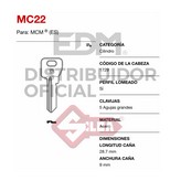 LLAVE SILCA ACERO MC22
