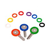 SURTIDO ANILLAS PLASTICO Ø29mm 8 COLORES SILCA COLORES / MODELOS SURTIDOS