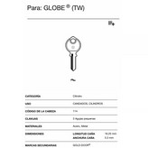 LLAVE ACERO GL1
