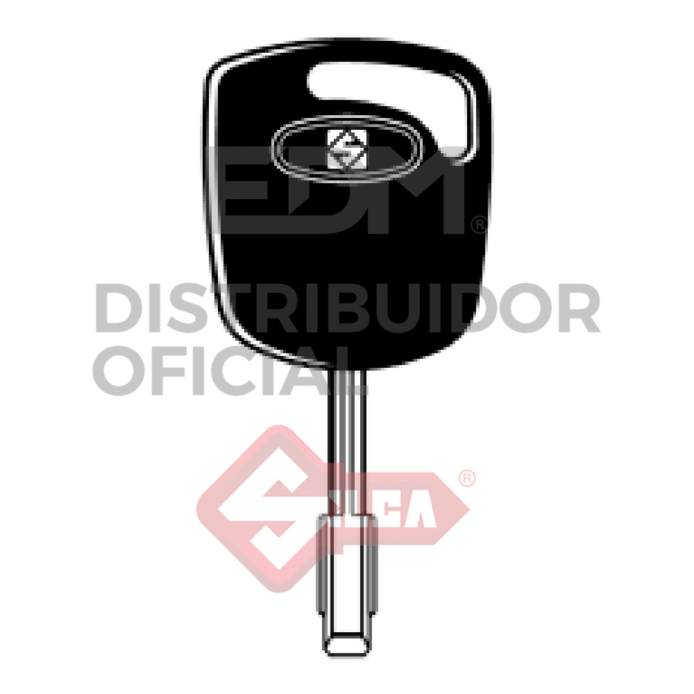 LLAVE TRANSPONDER S/CHIP - C/TAPON PARA FORD, JAGUAR Y MAZDA FO21TE