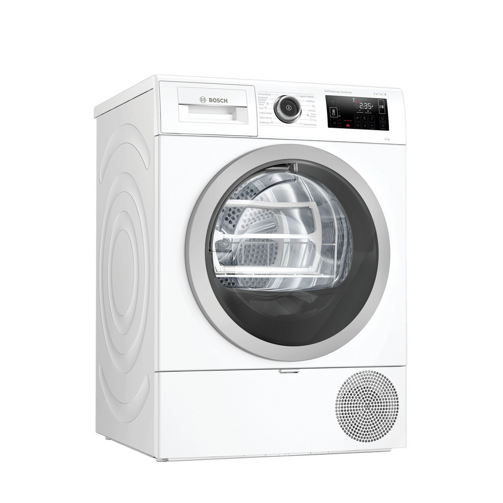 SECADORA CONDENSACION CON BOMBA DE CALOR BLANCA 8 kg BOSCH WTU87RH1ES