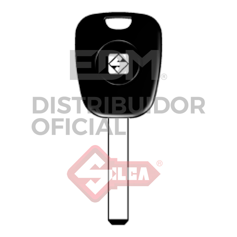 LLAVE TRANSPONDER S/CHIP - C/TAPON PARA VALEO (FR) VA2TE