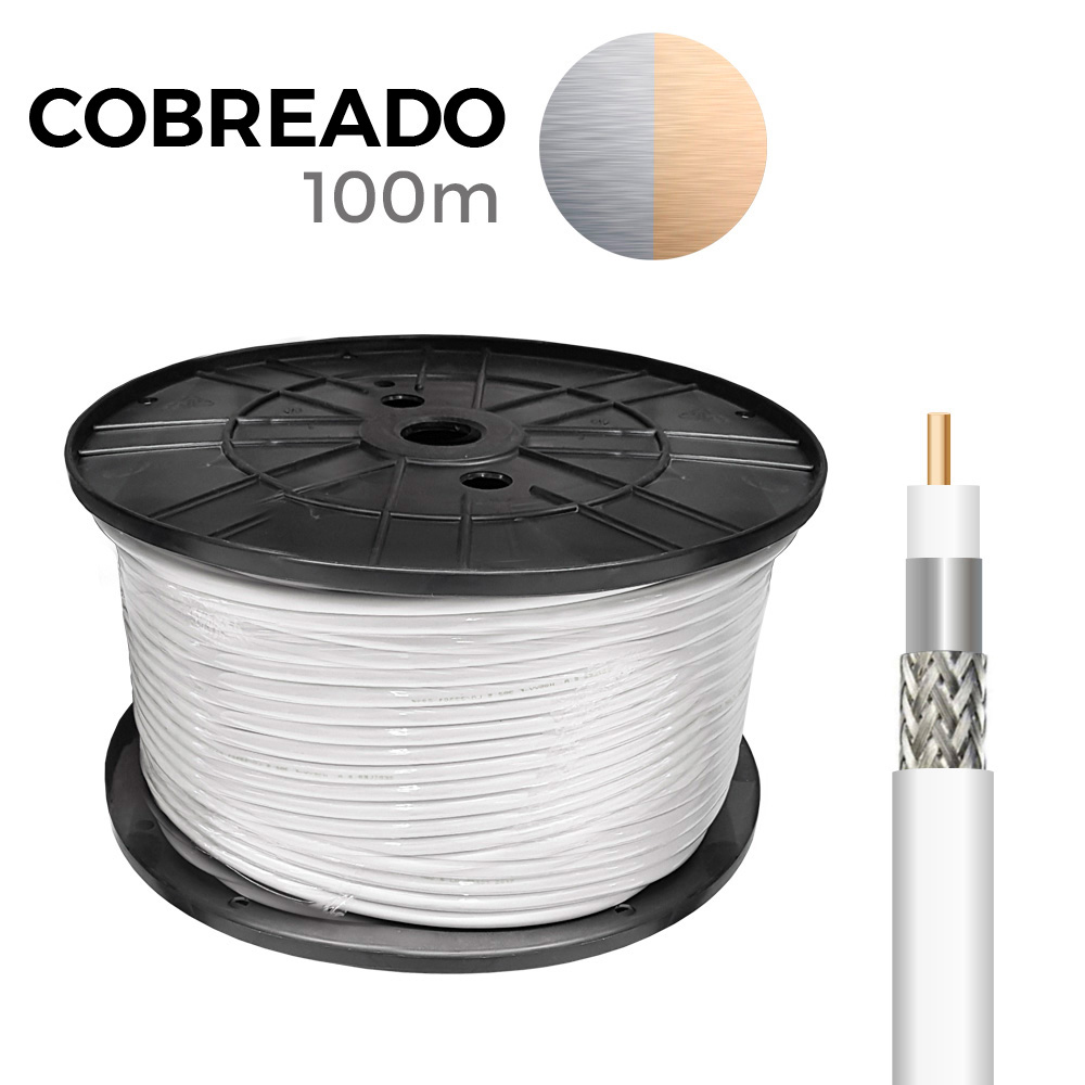 CABLE COAXIAL APANTALLADO COBREADO EDM EURO/m - Ítem