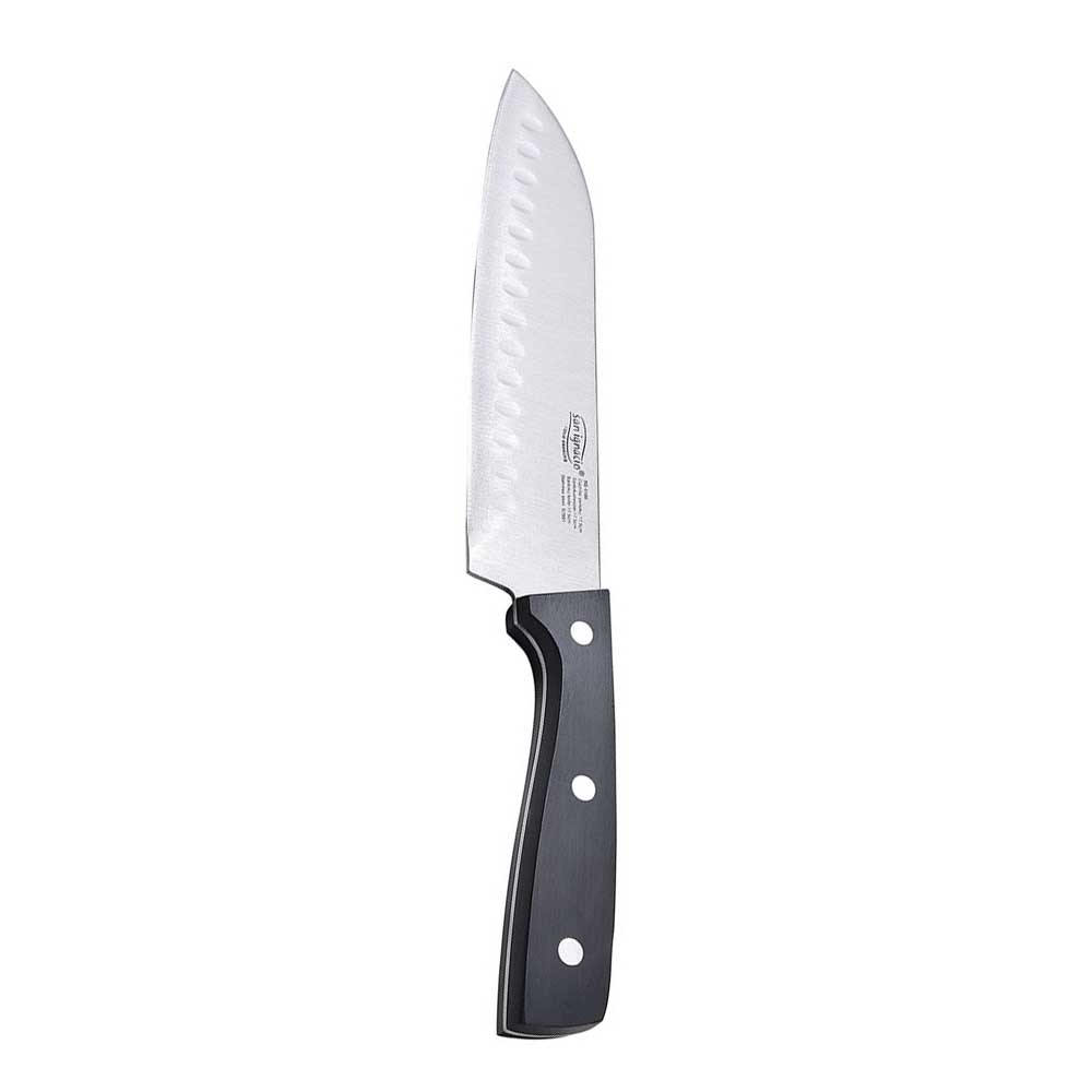 CUCHILLO SANTOKU 17.5cm ACERO INOXIDABLE EXPERT SG41006 SAN IGNACIO