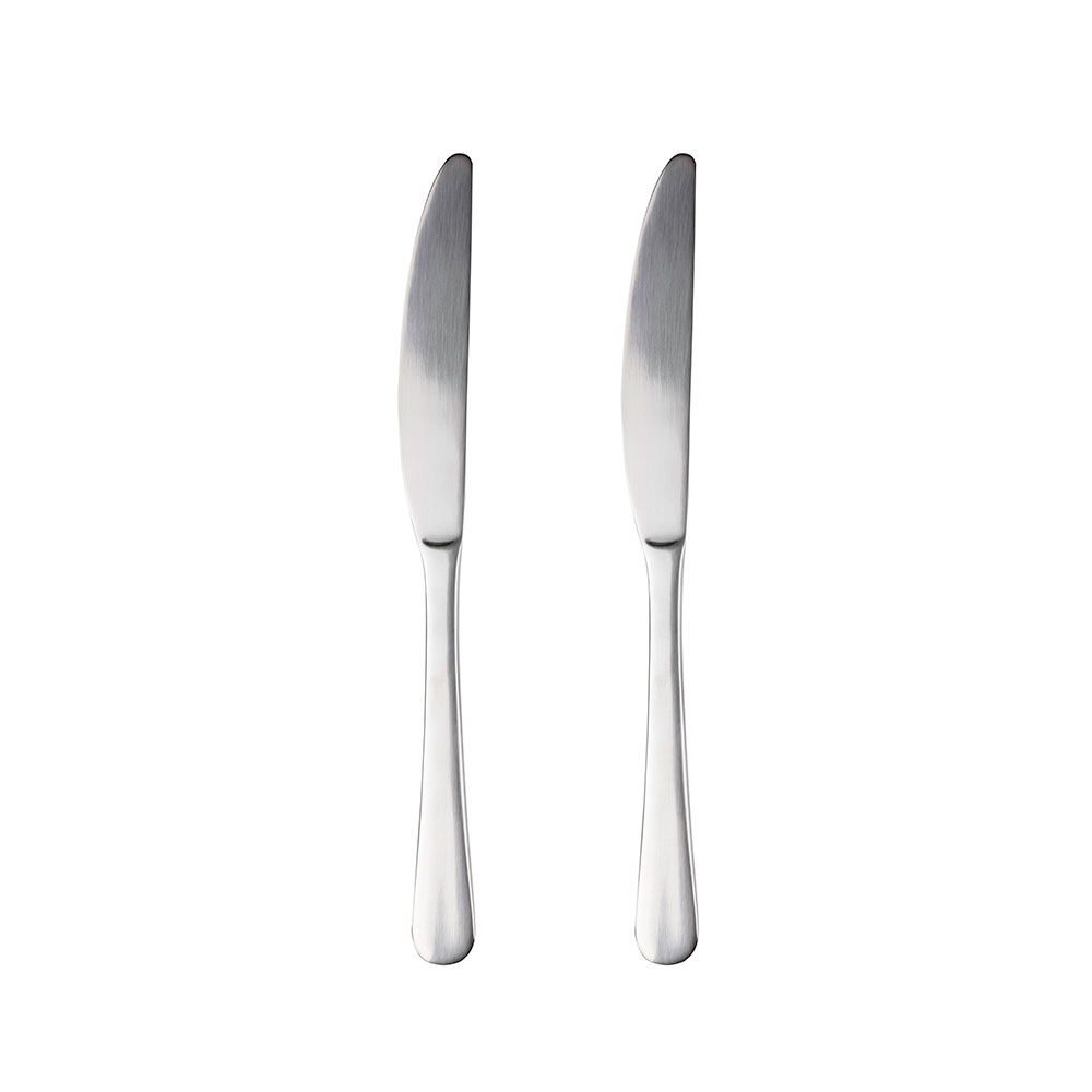 SET 2 unid. CUCHILLO DE ACERO INOXIDABLE RECICLADO BRILLO NATUR SG7769 SAN IGNACIO - Ítem