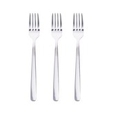 SET 3 unid. TENEDORES PARA POSTRE DE ACERO INOXIDABLE MATE ROOT SG7780 SAN IGNACIO