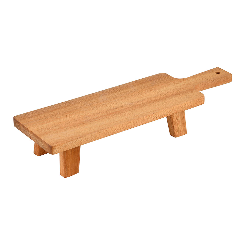 TABLA DE SERVIR DE MADERA ACACIA NATUR SG MEDIDAS SG-4486 SAN IGNACIO