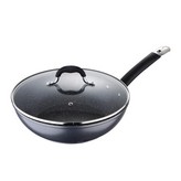 WOK Ø28x8,0cm CON TAPA ALUMINIO FORJADO HOME EDITION BGMP-3289-BK MASTERPRO