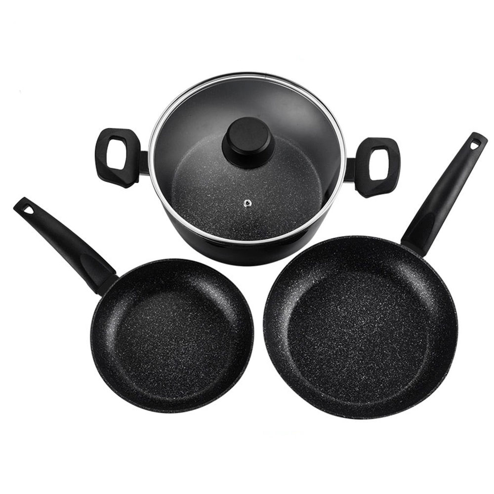 BATERIA DE COCINA 3 PIEZAS ALUMINIO FORJADO INDUCCIÓN TORMES SAN IGNACIO - Ítem