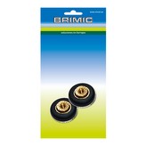 BLISTER CON 2 RODAMIENTOS PARA MAMPARA RD1 Ø16mm NE 91796 EDM