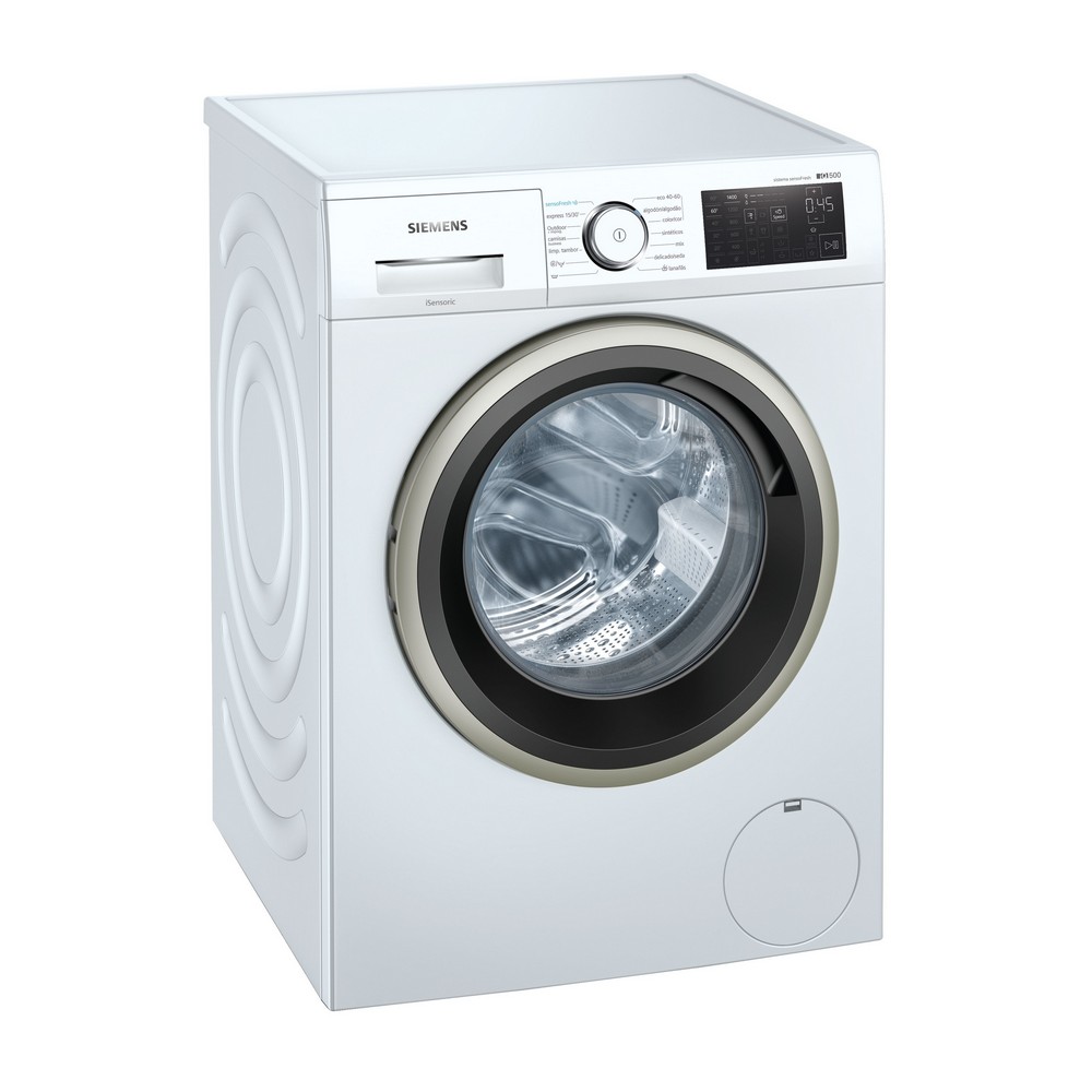 LAVADORA CARGA FRONTAL BLANCA 9 kg y 1400 rpm SIEMENS WM14UQ90ES