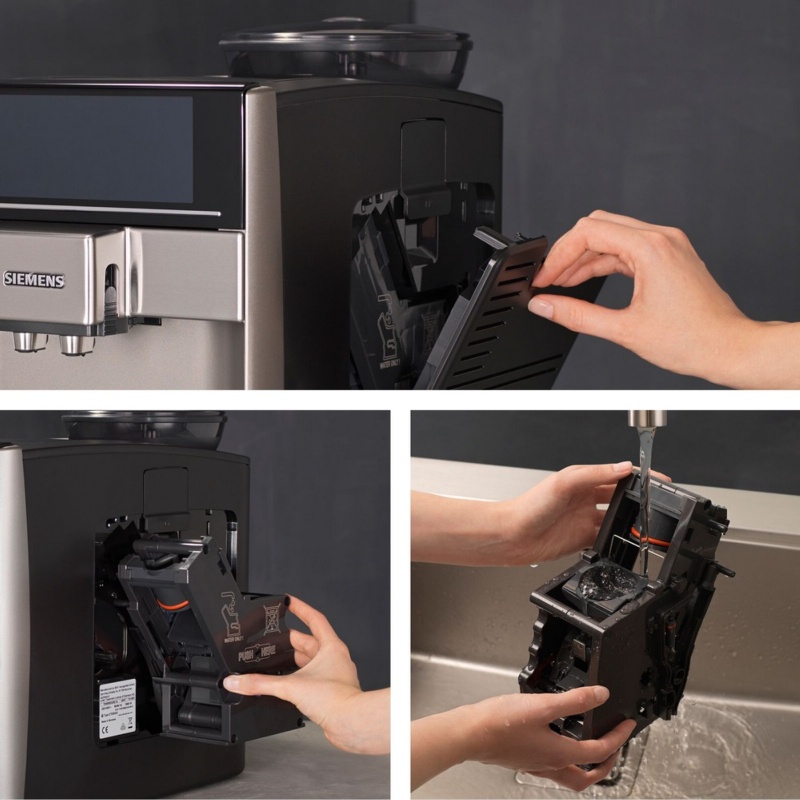 CAFETERA SUPERAUTOMATICA NEGRA Y GRIS SIEMENS TE655203RW - Ítem1