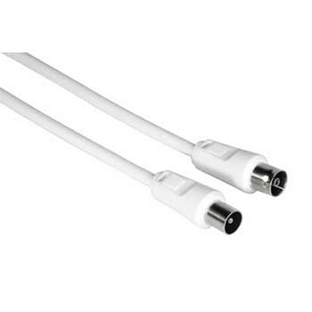 CABLE HAMA 00011900 ANTENA M-H 1,5M 75db BLANC S/B