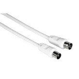 CABLE HAMA 00011900 ANTENA M-H 1,5M 75db BLANC S/B