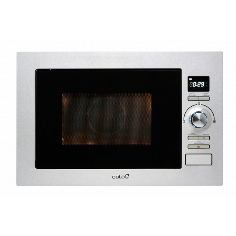 HORNO MICROONDAS INTEGRABLE INOX CATA MC25D