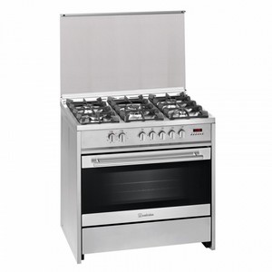 Cocina de gas Svan SVK6601RN electrónica ignición automática negro/dorado  89x59,7x63 cm | Comprar online en Embargosalobestia