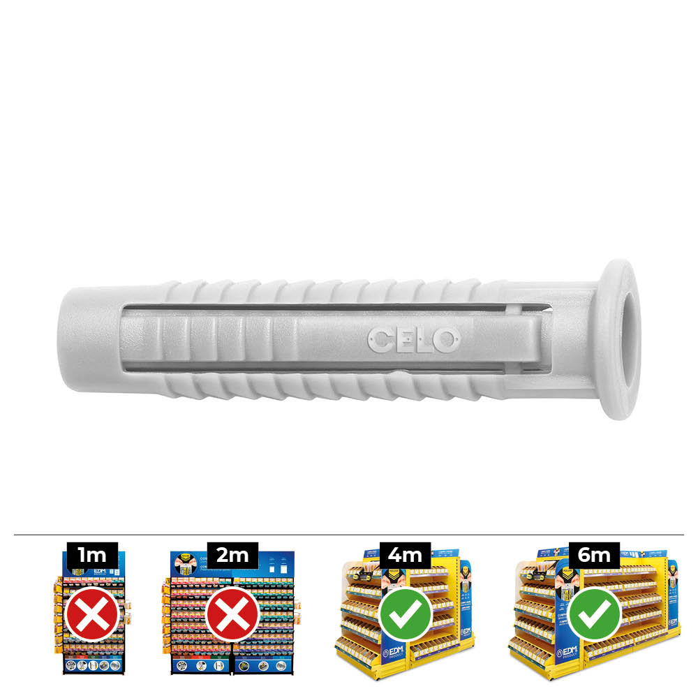 CAJA 25 unid. TACO FX Ø12mm CELO - Ítem