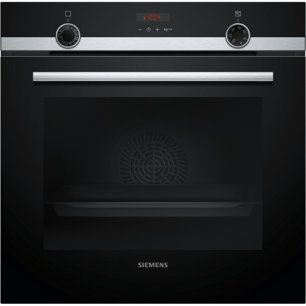 HORNO MULTIFUNCION PIROLITICO CON FUNCION VAPOR CRISTAL NEGRO-INOX SIEMENS HR574AER0