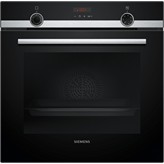 HORNO MULTIFUNCION PIROLITICO CON FUNCION VAPOR CRISTAL NEGRO-INOX SIEMENS HR574AER0