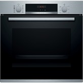 HORNO MULTIFUNCION PIROLITICO CON VAPOR AÑADIDO CRISTAL NEGRO-INOX BOSCH HRA574BS0