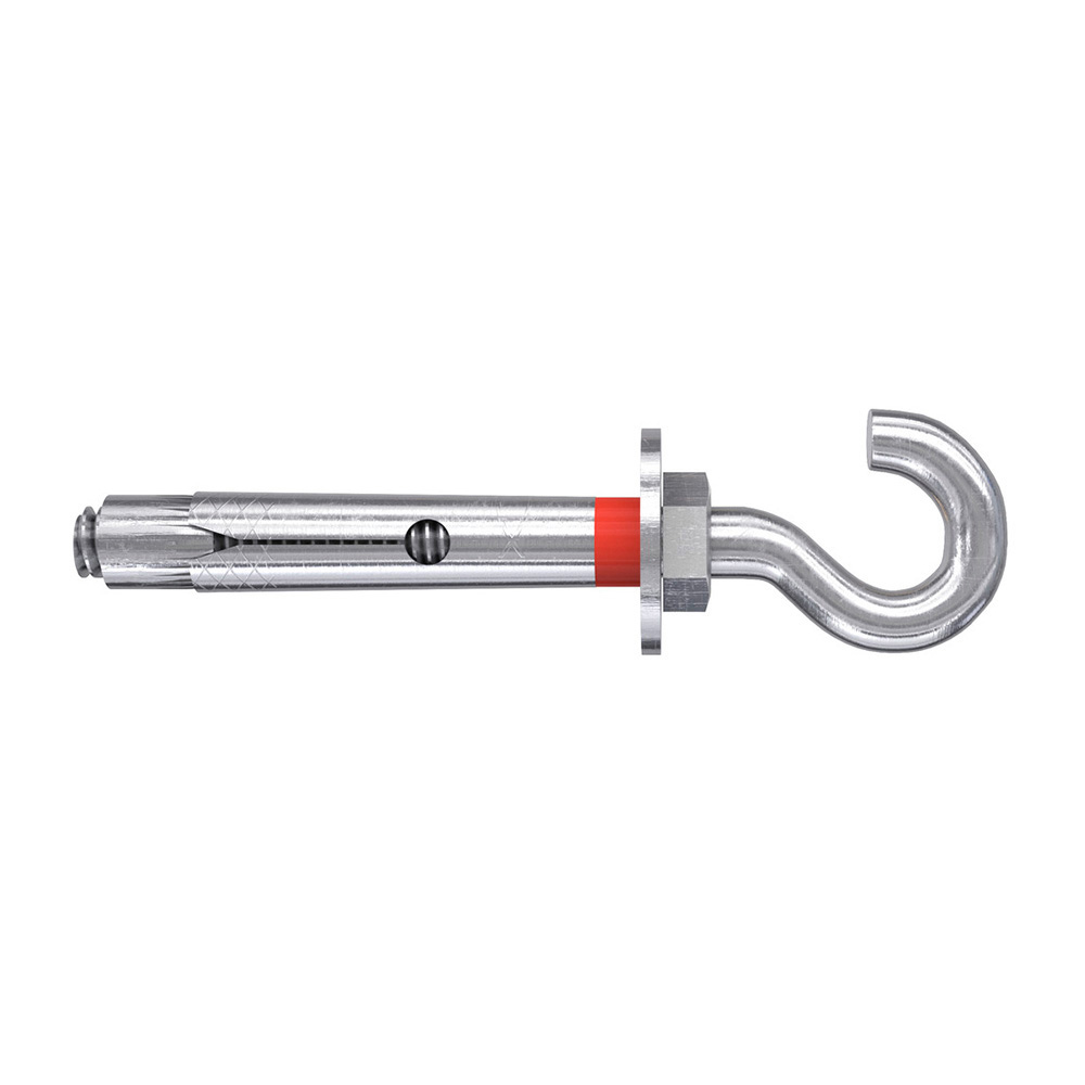 BOLSA 4 TACOS METALICOS FSL 10 ACABADO GANCHO M8x60mm 98458 FISCHER - Ítem