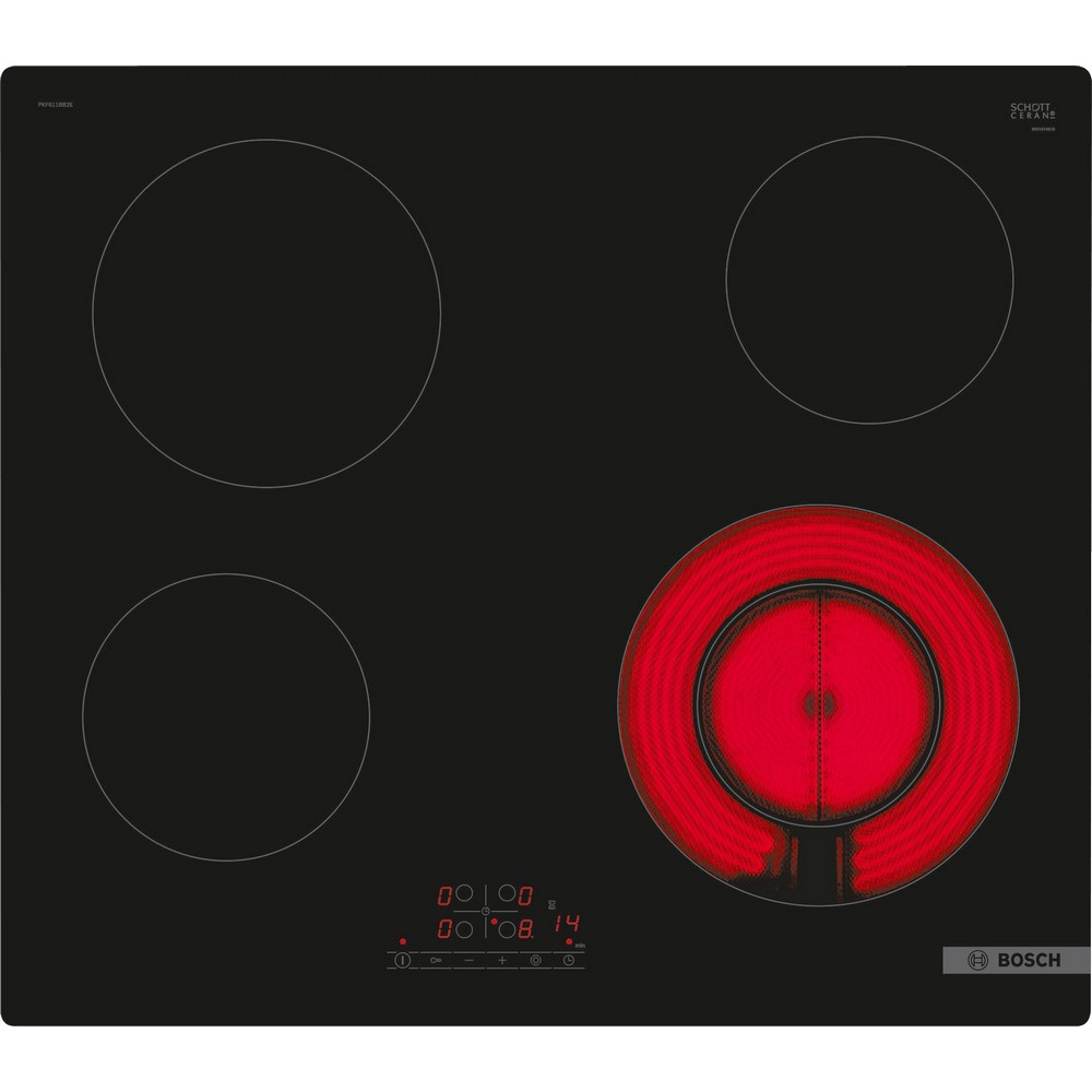 PLACA VITROCERAMICA 4 FUEGOS BOSCH PKF611BB8E