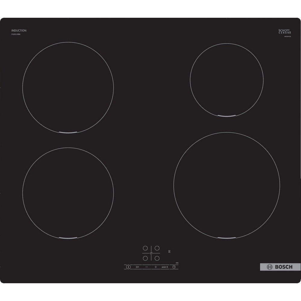 PLACA INDUCCION 4 FUEGOS BOSCH PUE611BB5E