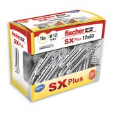 TACO SX PLUS Ø12x60mm DIY 15 unid. 568715 FISCHER