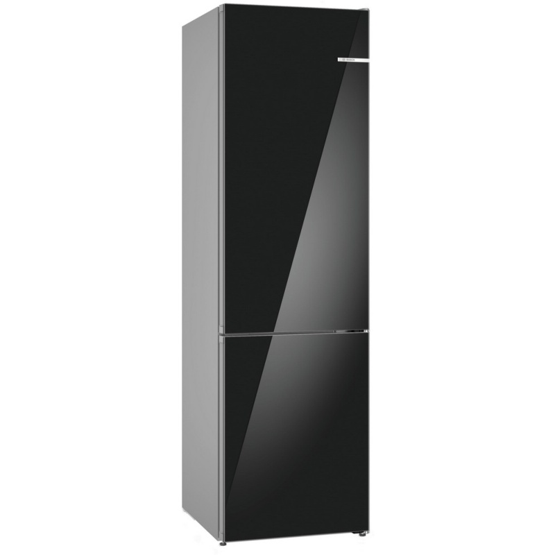 FRIGORIFICO COMBI NO FROST PUERTAS CRISTAL NEGRO BOSCH KGN39LBCF