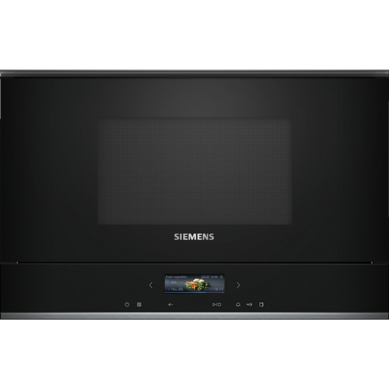 MICROONDAS INTEGRABLE CRISTAL NEGRO SIEMENS BF722L1B1