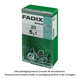 CAJA S 20 unid. ARANDELA PRESION 5,1mm FADIX