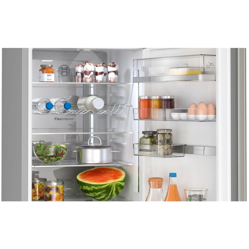 FRIGORIFICO COMBI NO FROST INOX BOSCH KGN394ICF 1