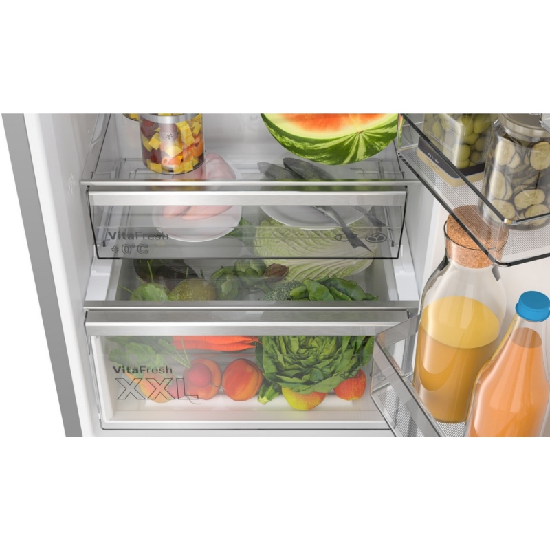 FRIGORIFICO COMBI NO FROST INOX BOSCH KGN394ICF 4