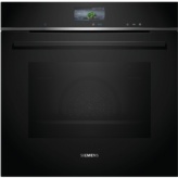 HORNO MULTIFUNCION CON VAPOR PIROLITICO CRISTAL NEGRO SIEMENS HR776G1B1