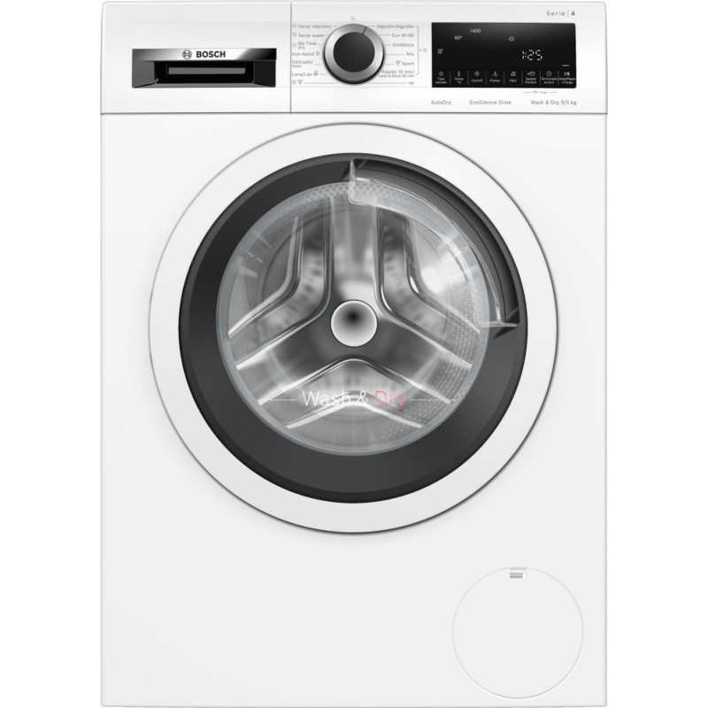 LAVADORA SECADORA BLANCA 9 kg de lavado y 6 kg de secado 1400 rpm BOSCH WNA13401ES - Ítem