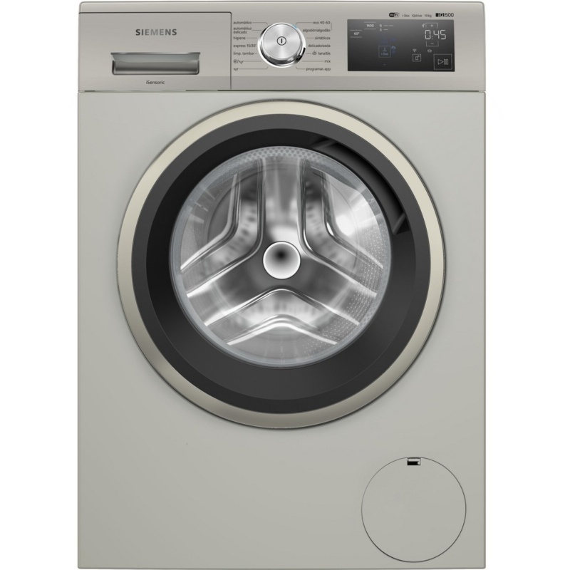 LAVADORA CARGA FRONTAL INOX CON AUTODOSIFICADOR 10 kg y 1400 rpm SIEMENS WM14LPHYES