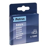 CAJA 1200 GRAPAS MOD. 530/4mm. 77512 PETRUS