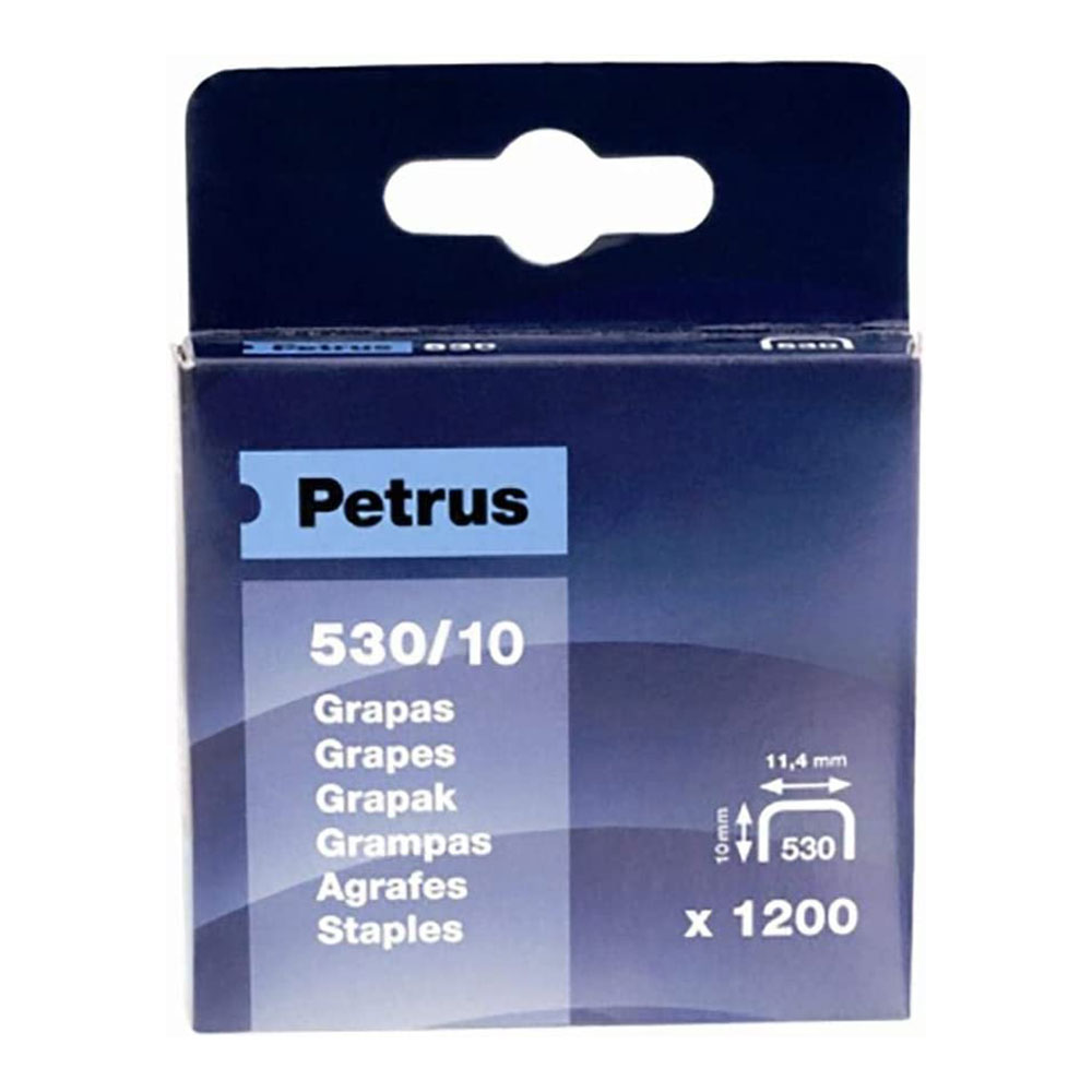 CAJA 1200 GRAPAS MOD. 530/10mm 77515 PETRUS - Ítem