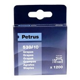 CAJA 1200 GRAPAS MOD. 530/10mm 77515 PETRUS