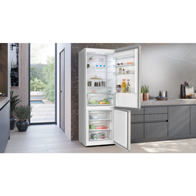 FRIGORIFICO COMBI NO FROST INOX 70 cm SIEMENS KG49NXIDF