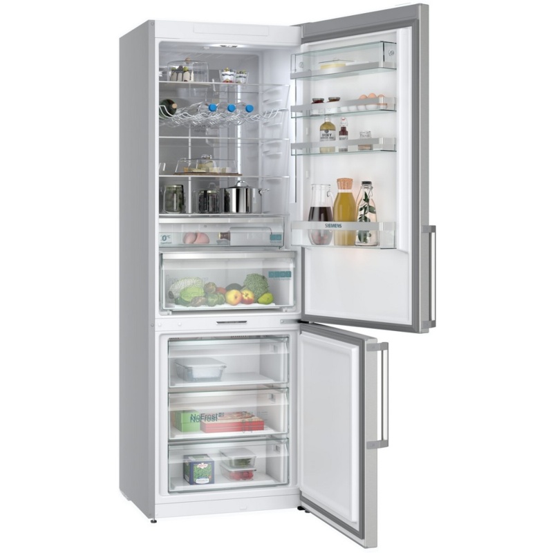 FRIGORIFICO COMBI NO FROST INOX ANCHO 70 cm SIEMENS KG49NAICT 1