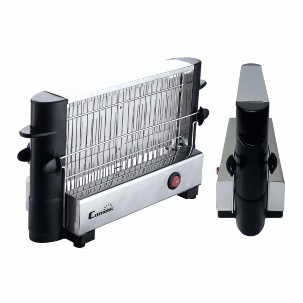 TOSTADOR COMELEC TP7714 VISTO INOX/NEGRO 800W