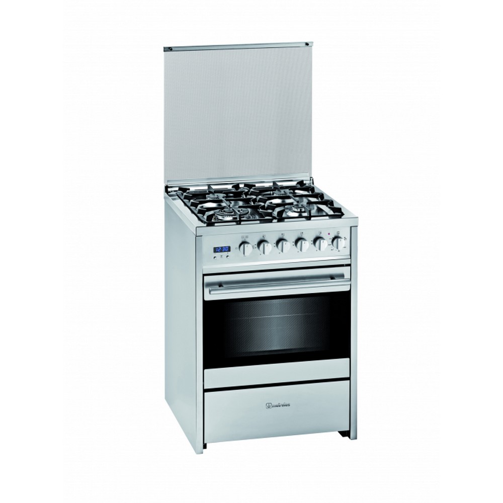 COCINA DE GAS INOX 4 FUEGOS MEIRELES G610X