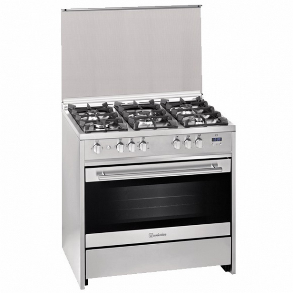 COCINA DE GAS INOX 5 FUEGOS MEIRELES G911X