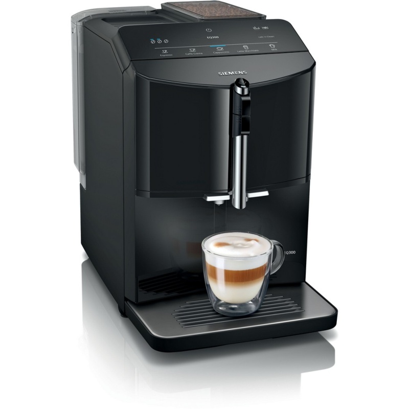 CAFETERA SUPERAUTOMATICA NEGRA SIEMENS TF301E09