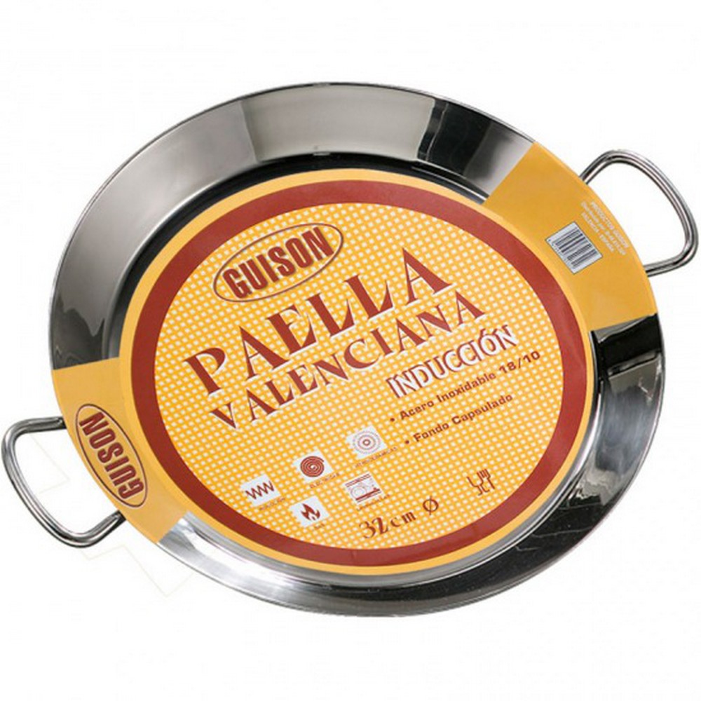 PAELLERA GUISON 28CM INOX INDUCCION