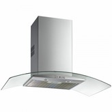 CAMPANA DECORATIVA INOX/CRISTAL 60 cm TEKA NC785