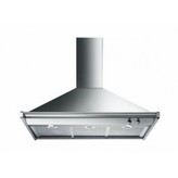 CAMPANA DECORATIVA PIRAMIDAL 90 cm INOX SMEG KD100HXE