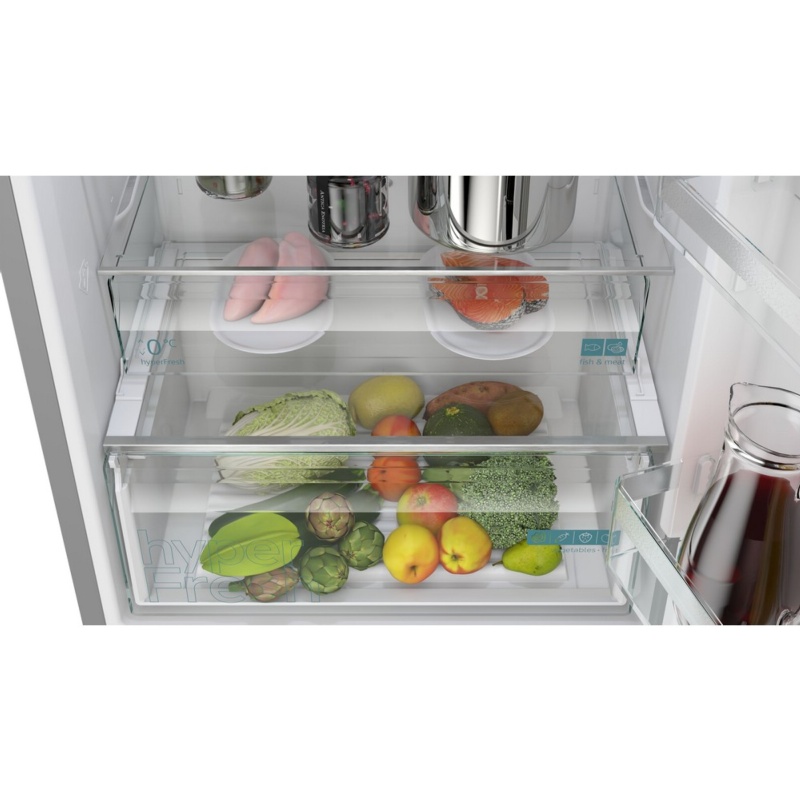 FRIGORIFICO COMBI NO FROST INOX 70 cm SIEMENS KG49NXIDF